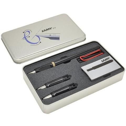 (Set) Bút máy - LAMY Joy - Black (1 bút + 03 ngòi Z50 + 1 hộp T10)