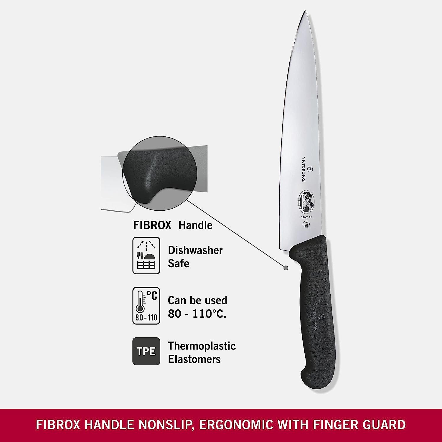 Victorinox - Dao bếp Fibrox Carving Knife 22cm