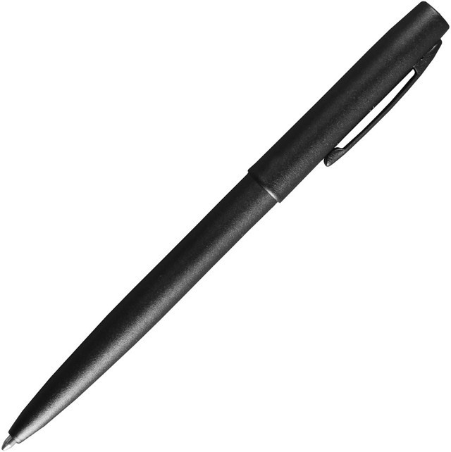 Rite in the Rain All-Weather Metal Clicker Pen, Black - Black Ink