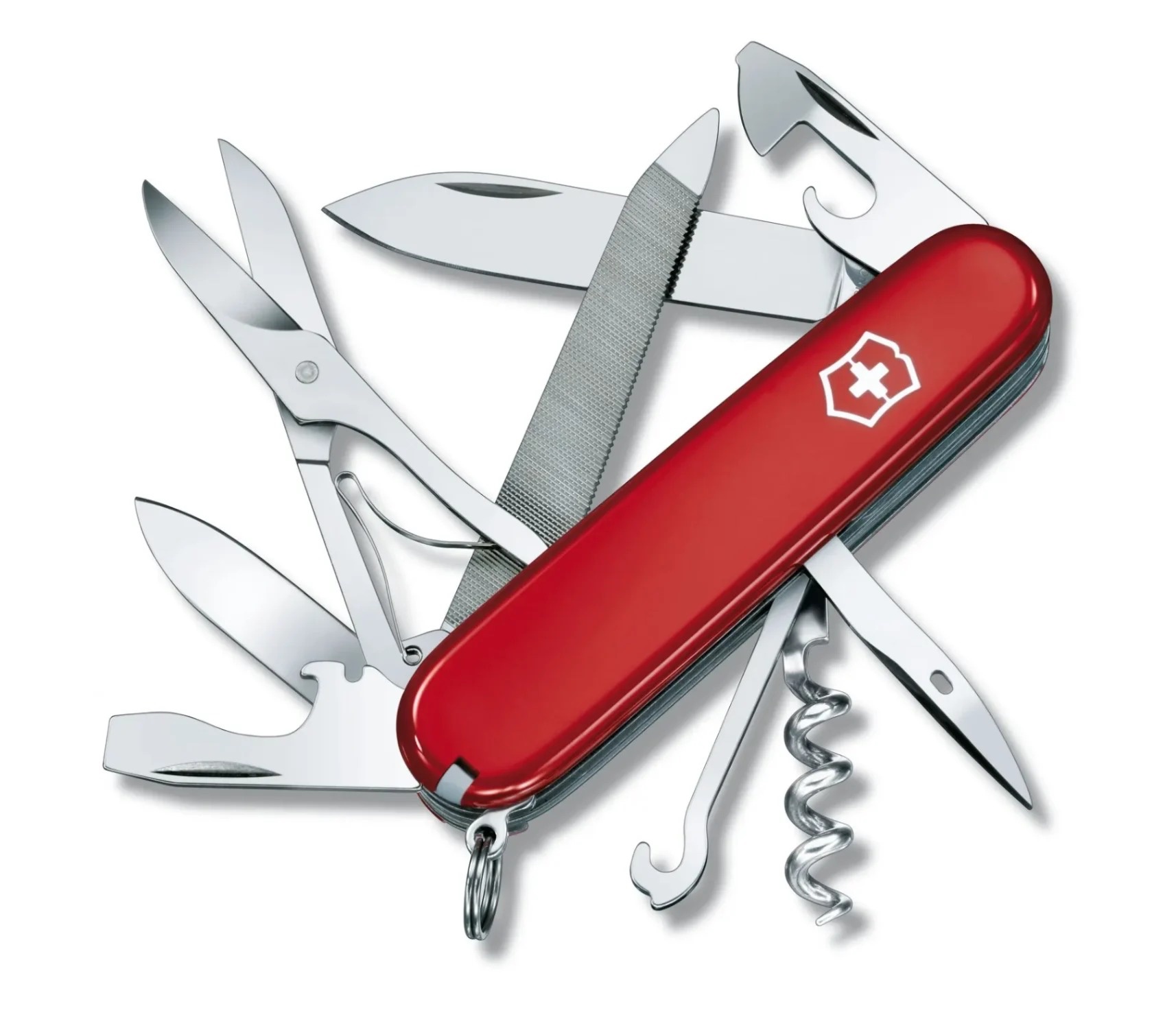 Dụng Cụ Đa Năng Victorinox - 91mm - Mountaineer Red (Đỏ Truyền Thống)