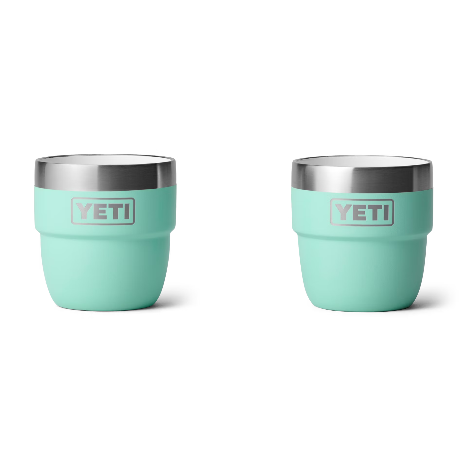 Bộ 2 Cốc Giữ Nhiệt Yeti Rambler Stackable Cup 4oz | 118ml (Màu Seafoam)