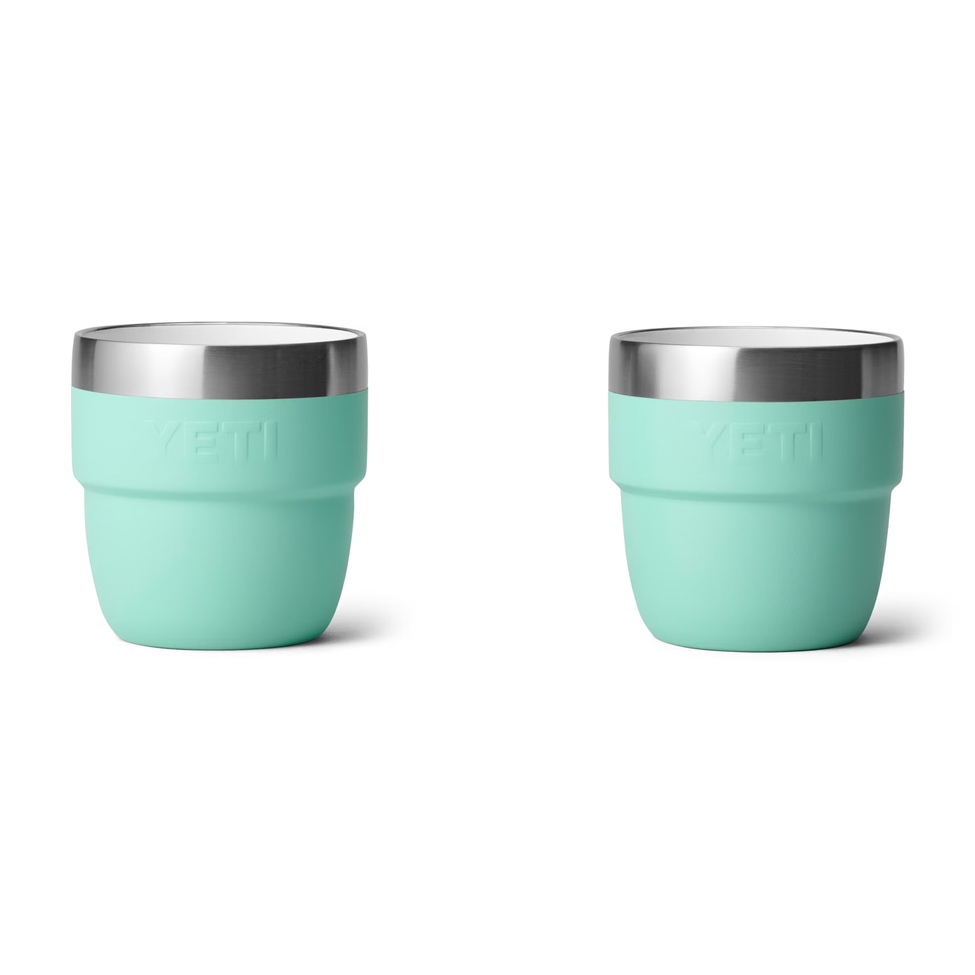 Bộ 2 Cốc Giữ Nhiệt Yeti Rambler Stackable Cup 4oz | 118ml (Màu Seafoam)