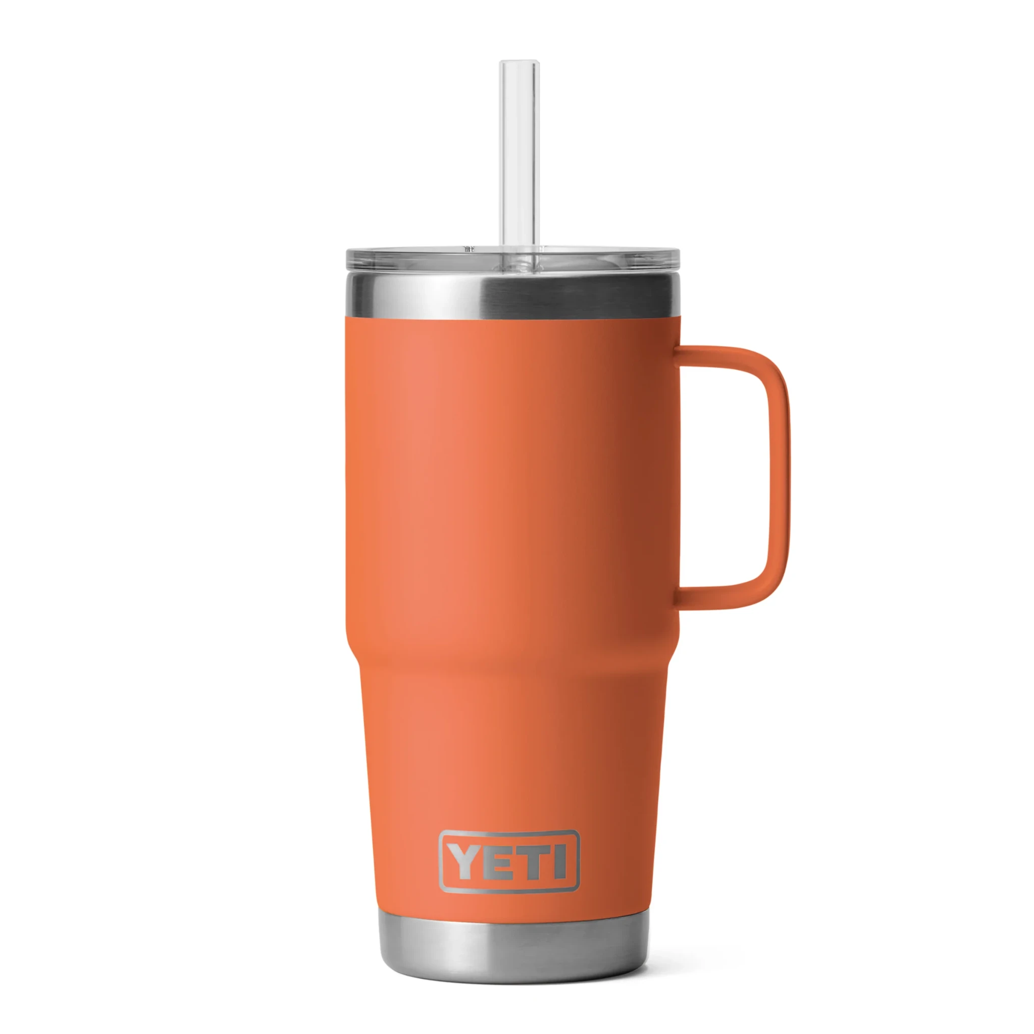 Ca Giữ Nhiệt Yeti Nắp Ống Hút Rambler Straw Mug 25oz | 739ml (màu Hight Desert Clay)