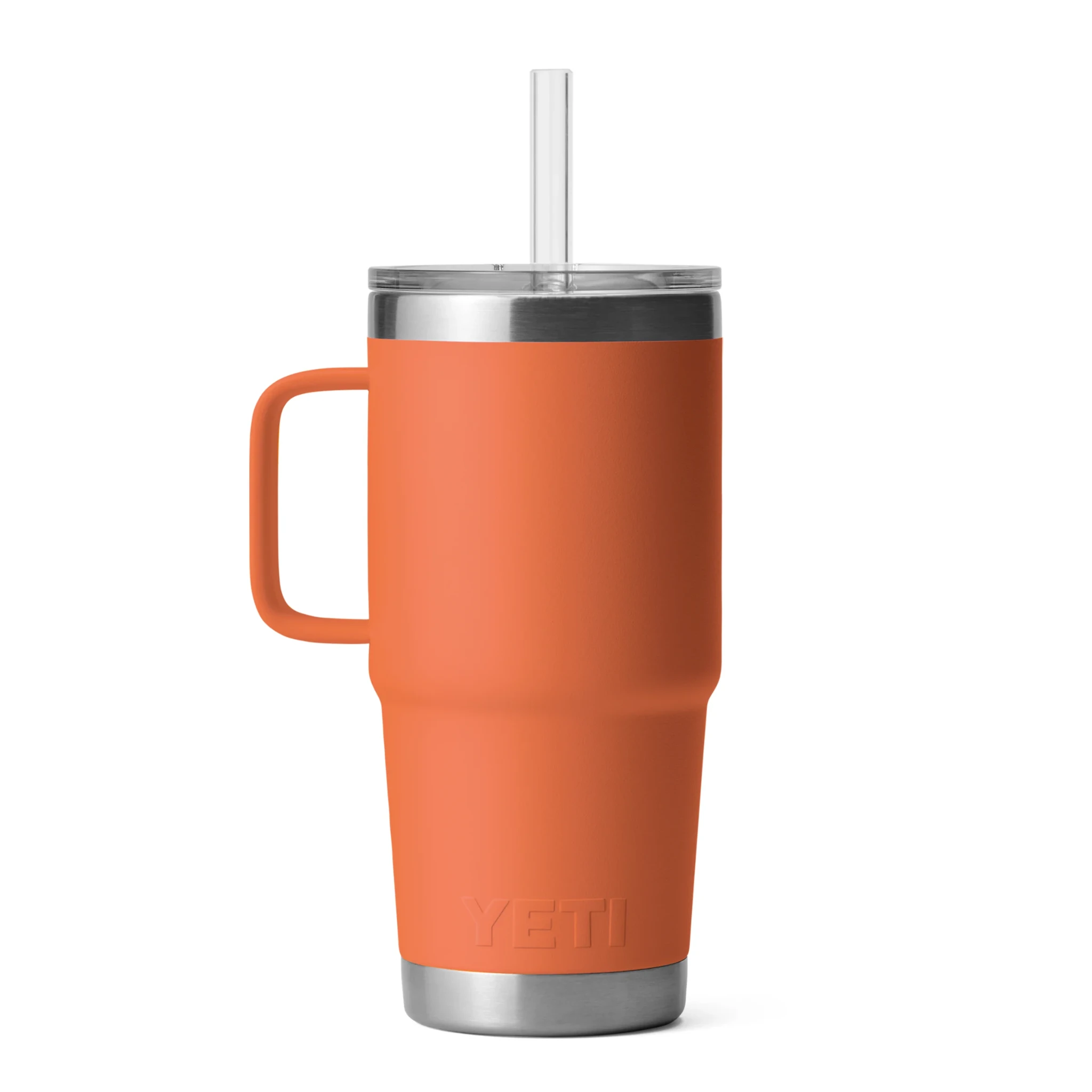 Ca Giữ Nhiệt Yeti Nắp Ống Hút Rambler Straw Mug 25oz | 739ml (màu Hight Desert Clay)