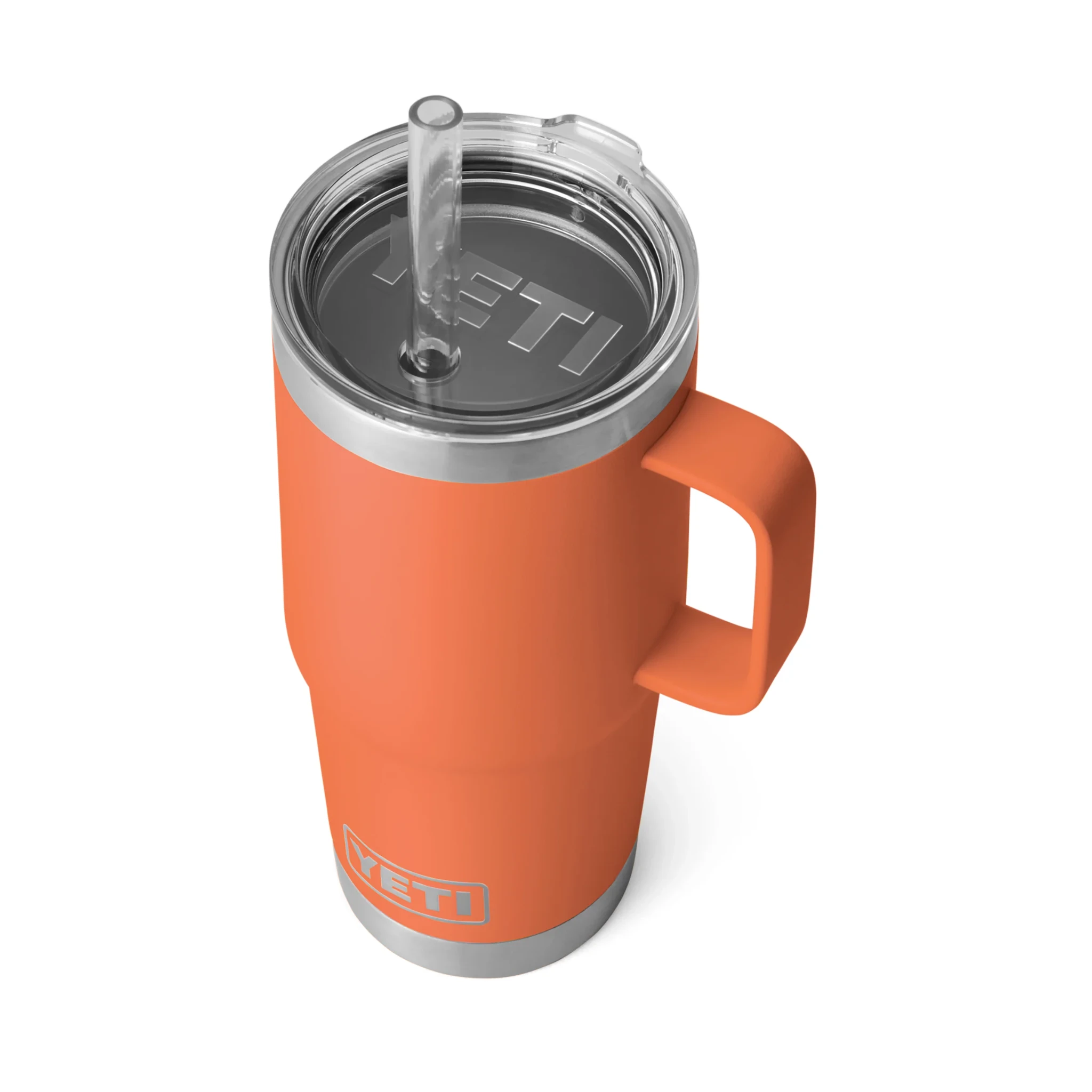 Ca Giữ Nhiệt Yeti Nắp Ống Hút Rambler Straw Mug 25oz | 739ml (màu Hight Desert Clay)