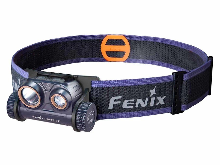 Đèn pin đội đầu FENIX HM65R-DT (1500 Lumens) - Màu Dark Purple