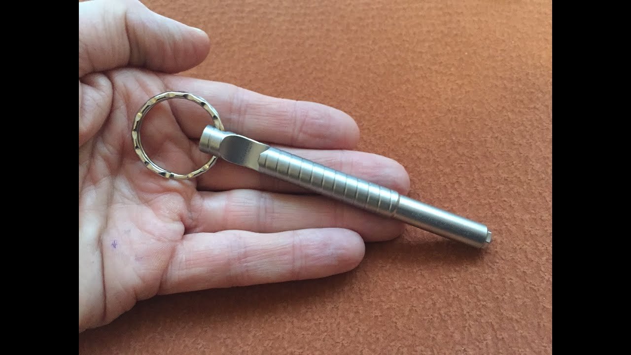 Dụng cụ đa năng Lion Steel - Eskaper Key Ring ( chất liệu thép không rỉ )