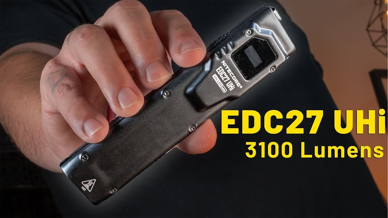 Đèn Pin NITECORE EDC27 UHi (3100 lumens)