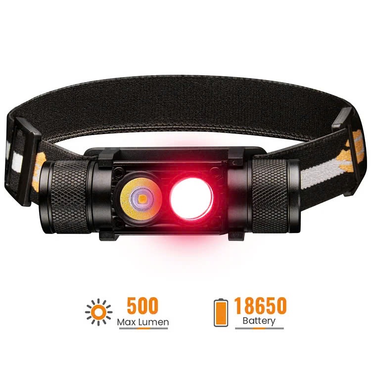 Đèn pin đội đầu SOFIRN H25LR (D25LR) LED Rechargeable 660nm Deep Red Headlamp