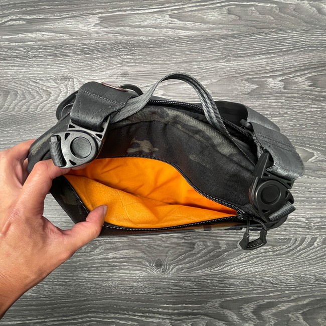 Vanquest - Túi đeo bụng TEKKO-4, dung tích 4 lít (Màu Solid Black - 851104SBLK)