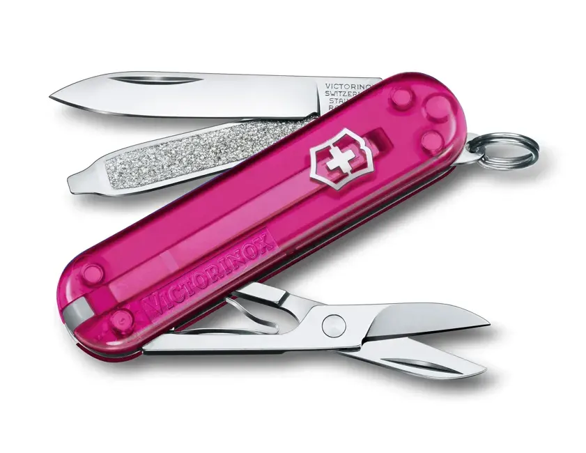 Dụng Cụ Đa Năng Victorinox - 58mm - Classic SD (Transparent COLOR FUNCTIONS) Nhiều Màu