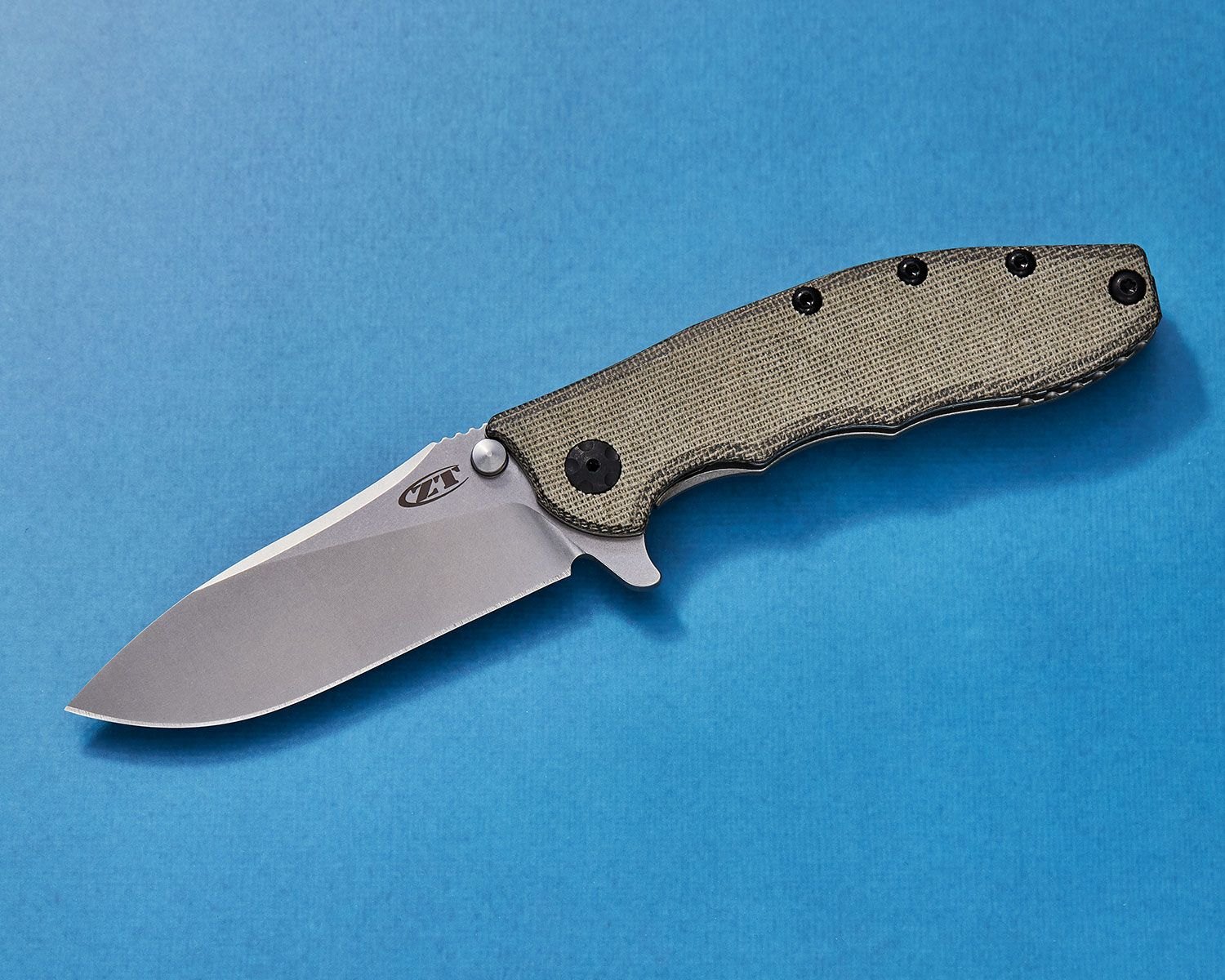 Zero Tolerance - Hinderer 0562 cán Micarta siêu thép CPM - Magnacut