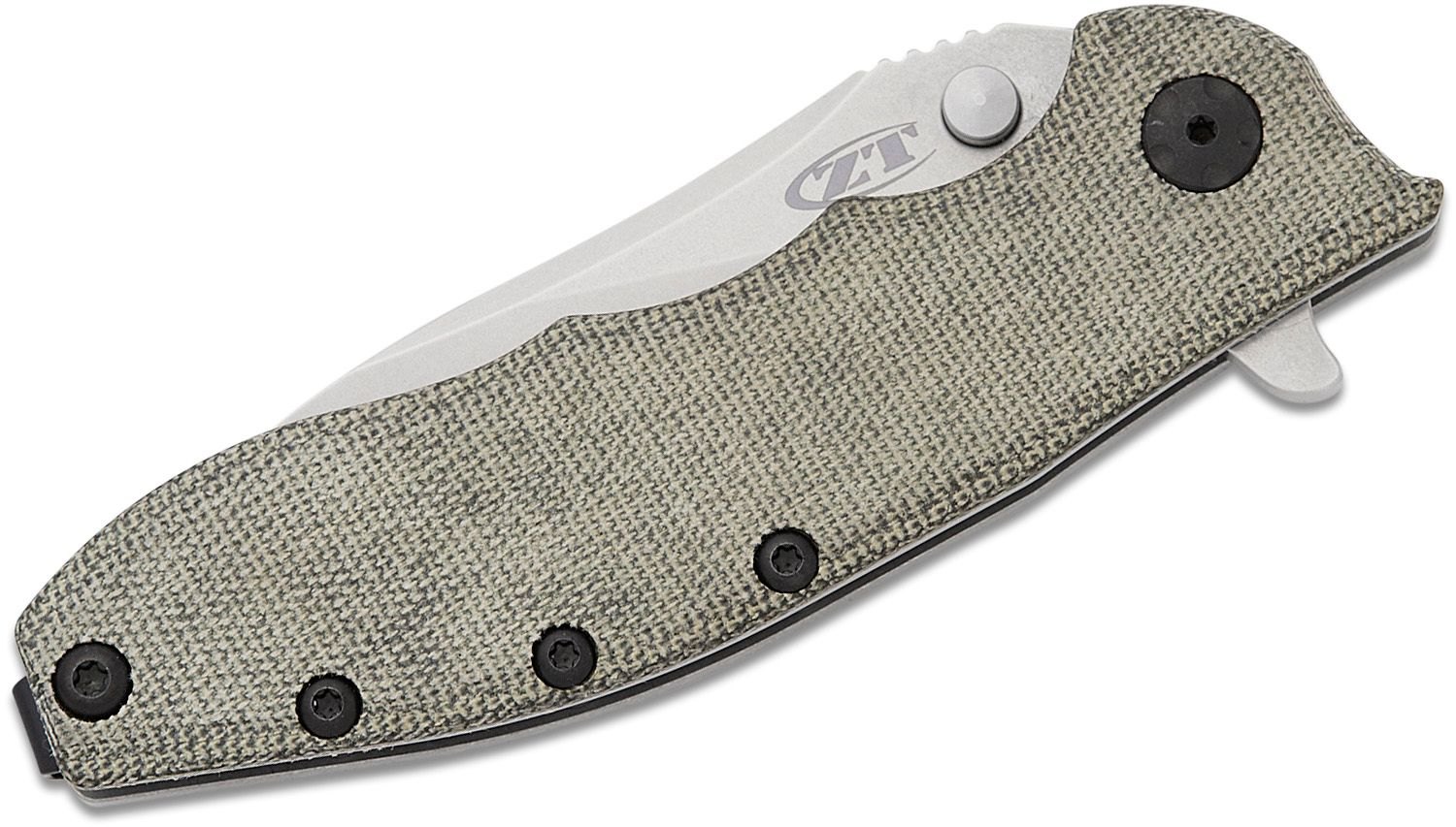 Zero Tolerance - Hinderer 0562 cán Micarta siêu thép CPM - Magnacut
