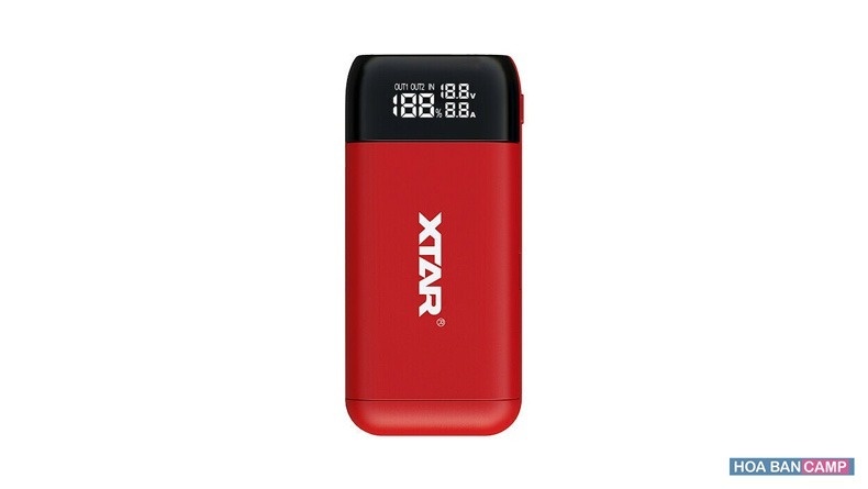 Sạc pin đa năng Xtar PB2SL sạc nhanh 18W (2 khe sạc)