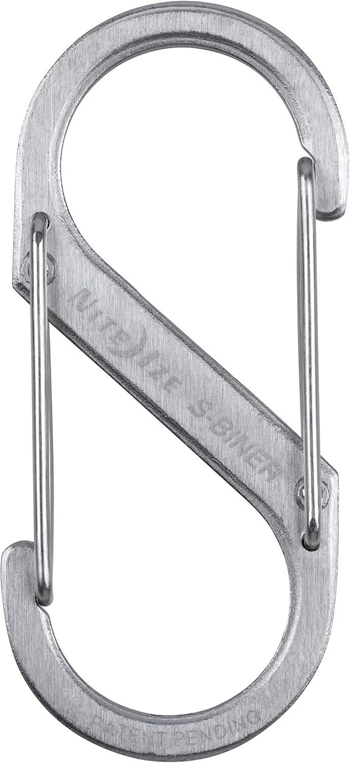Nite Ize - Móc khóa SB3-03-11 - S-Biner Size 3 (Thép không gỉ)