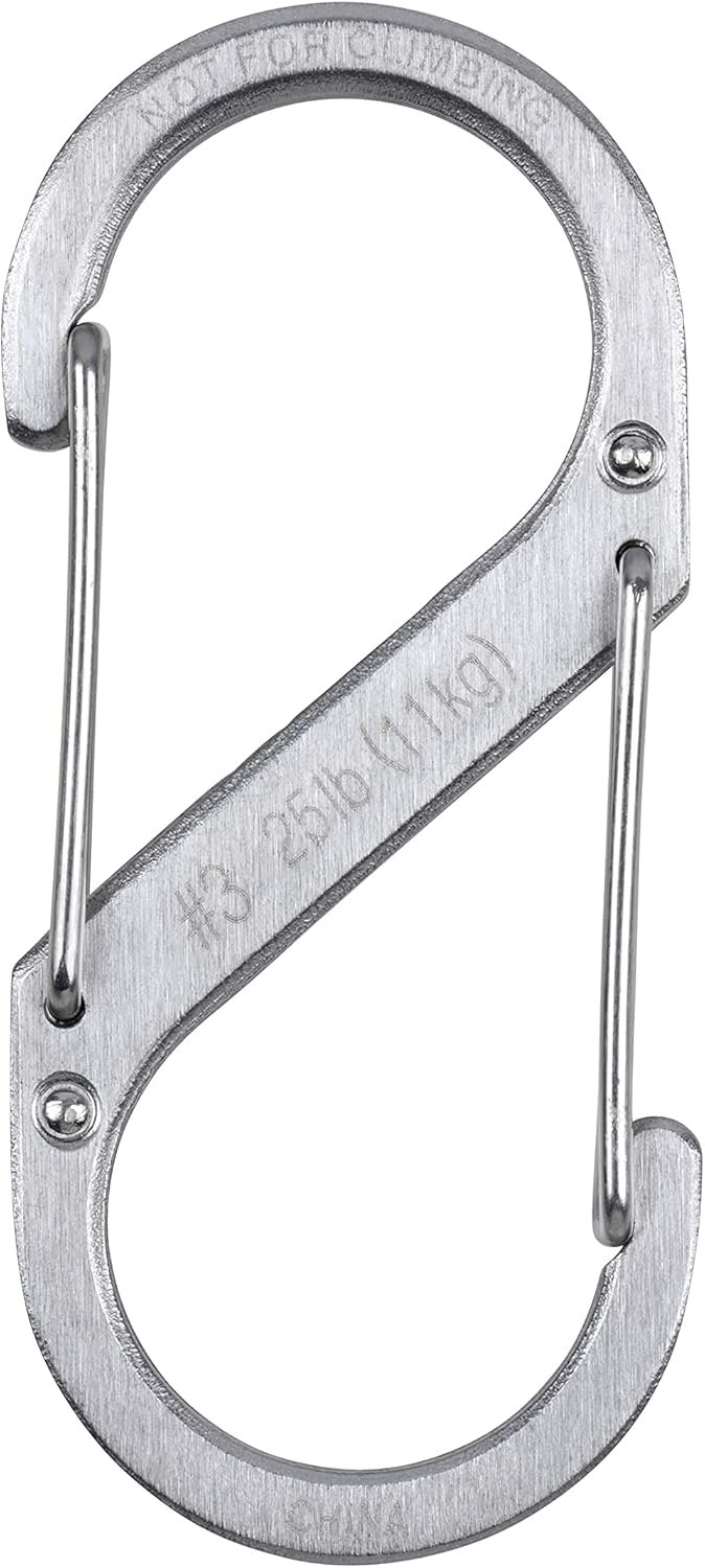 Nite Ize - Móc khóa SB3-03-11 - S-Biner Size 3 (Thép không gỉ)