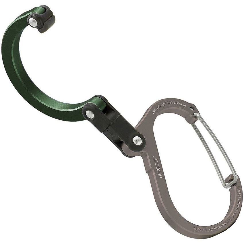 Móc treo đa năng Heroclip Small – Màu xanh rừng (Forest Green)
