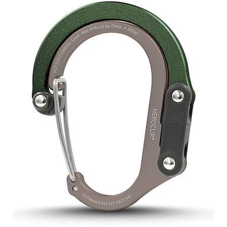 Móc treo đa năng Heroclip Small – Màu xanh rừng (Forest Green)