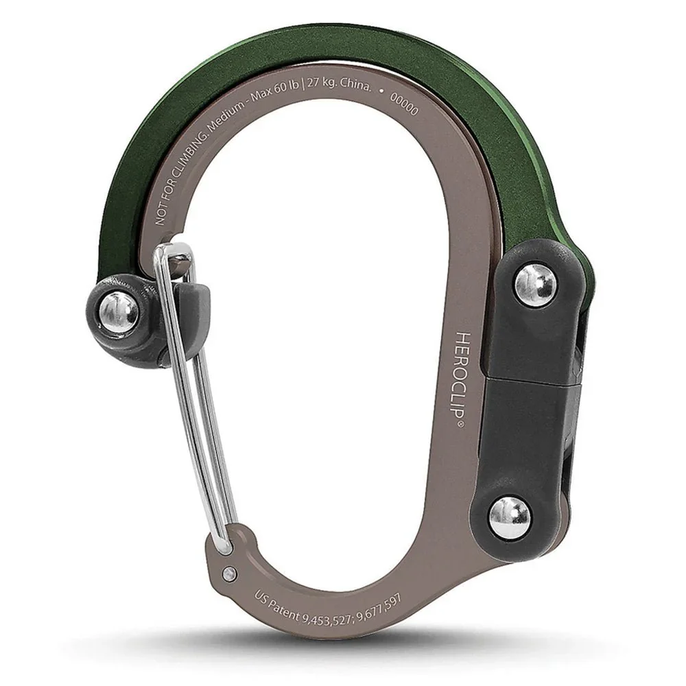 Móc treo đa năng Heroclip Medium – Màu xanh (Forest Green)