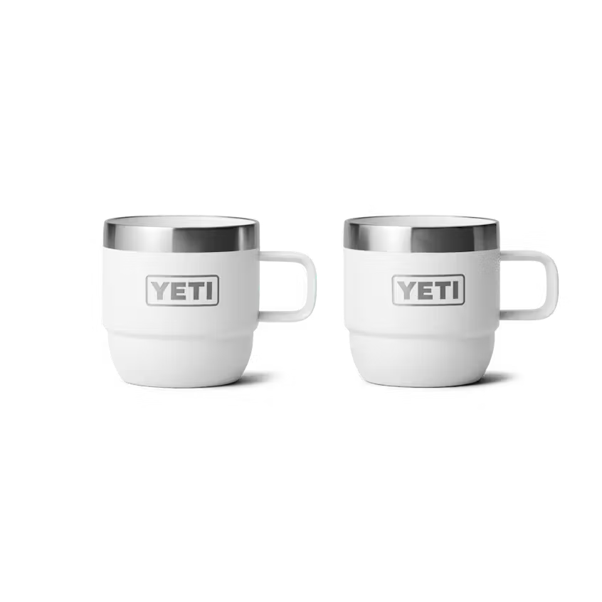 Bộ 2 Ca Giữ Nhiệt Yeti Rambler Stackable Mug 6oz | 177ml (Màu White)