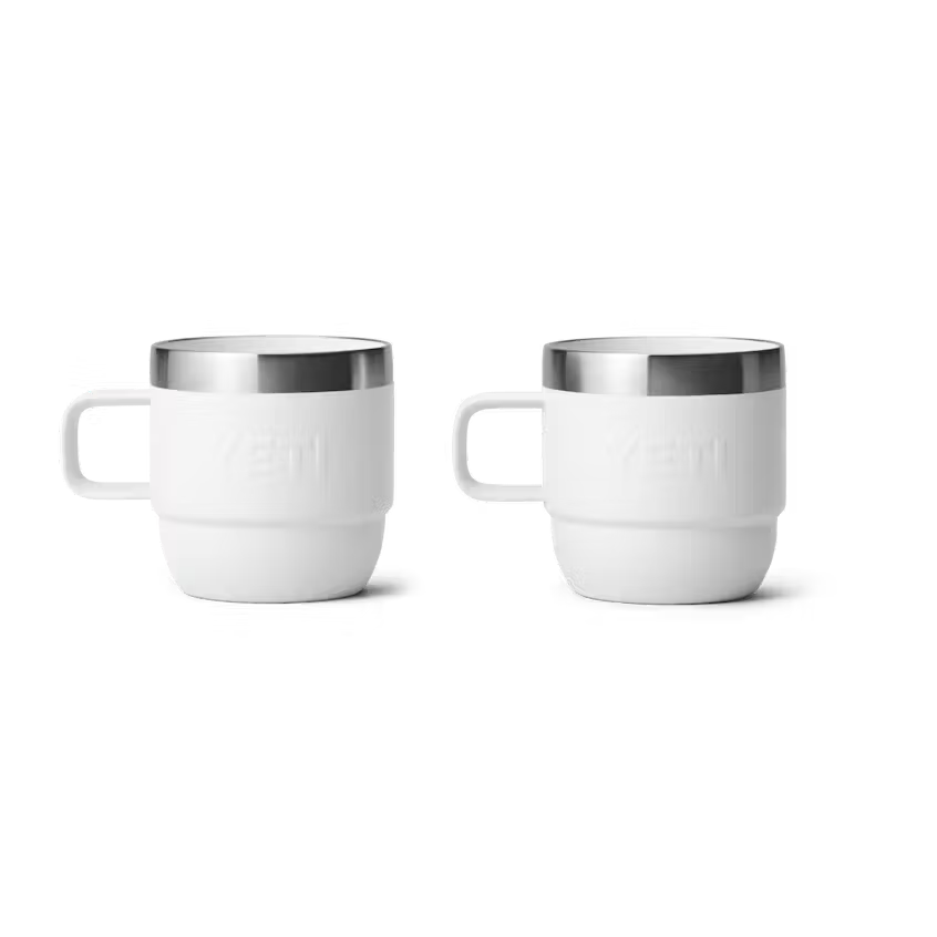 Bộ 2 Ca Giữ Nhiệt Yeti Rambler Stackable Mug 6oz | 177ml (Màu White)