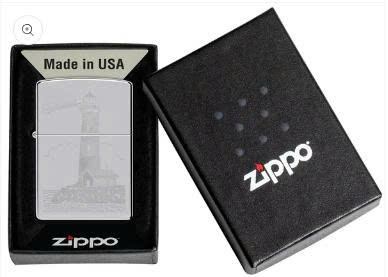 ZIPPO 46725 High Polish Chrome Finish Lighter
