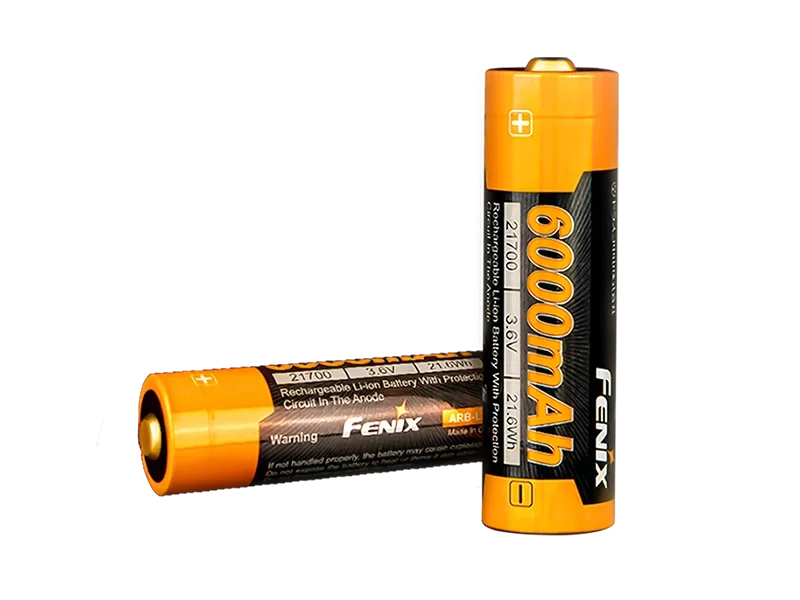 (01 viên) Pin sạc Fenix 21700 - ARB-L21-6000 - 6000 mAh