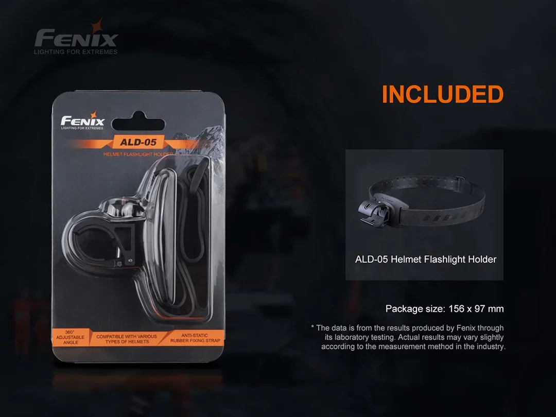 PHỤ KIỆN FENIX - ALD-05 -GIÁ ĐỠ ĐÈN PIN GẮN MŨ BẢO HIỂM
