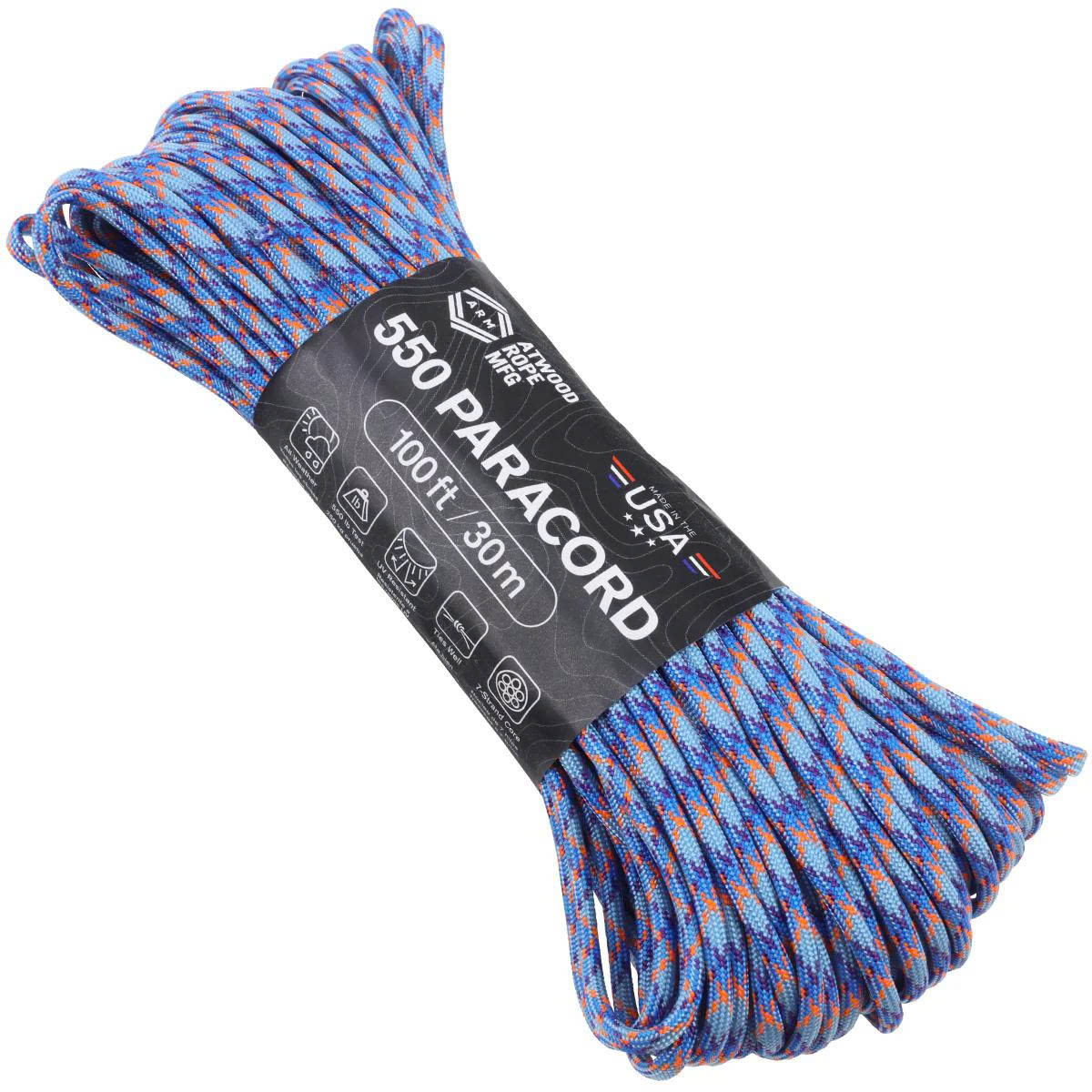 Atwood Rope - Dây Paracord 550lbs cuộn 30m màu nebula