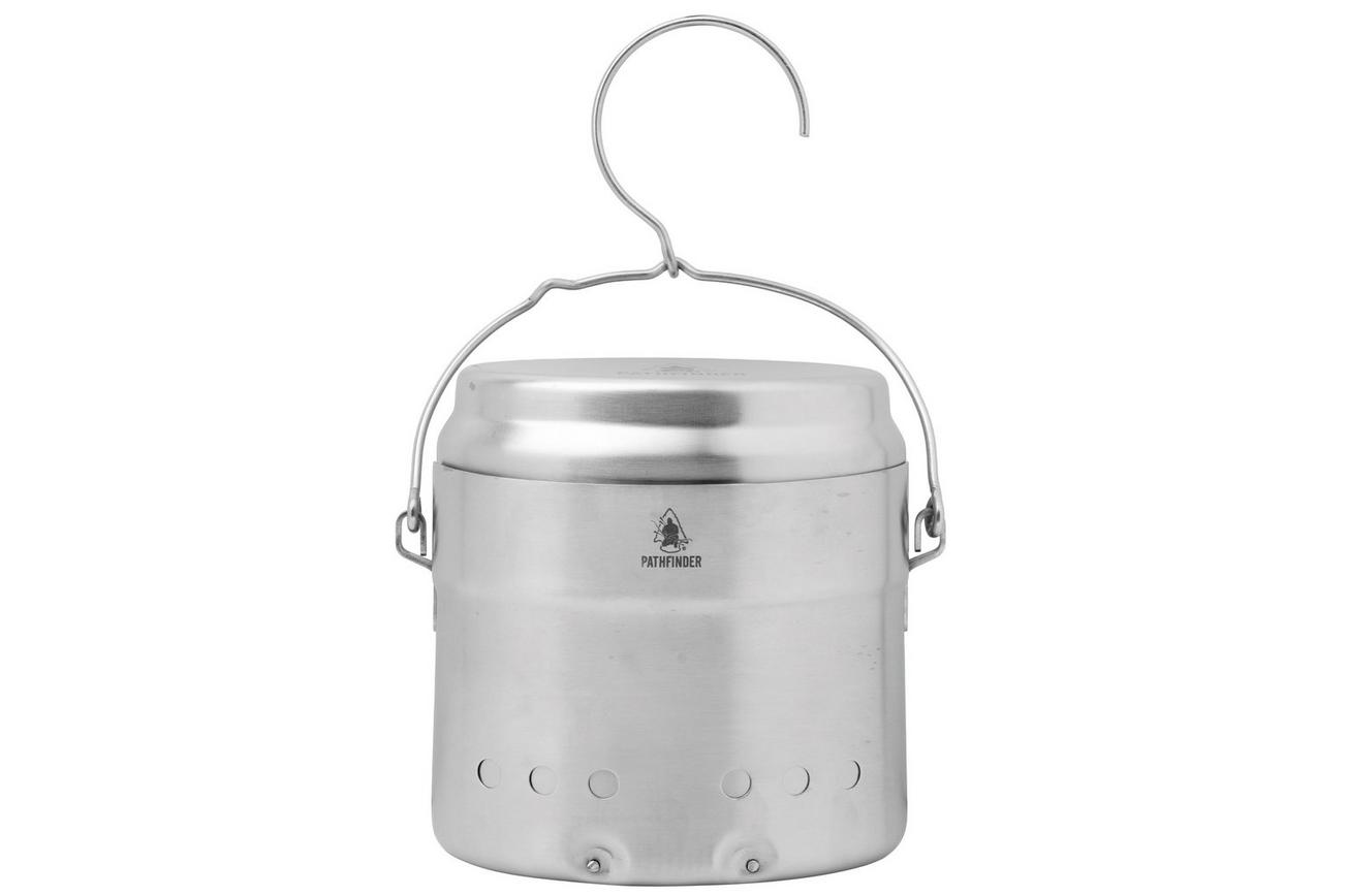 Bộ dụng cụ nấu ăn dã ngoại Pathfinder M40 Cook Set PTH050 (Thép không gỉ)