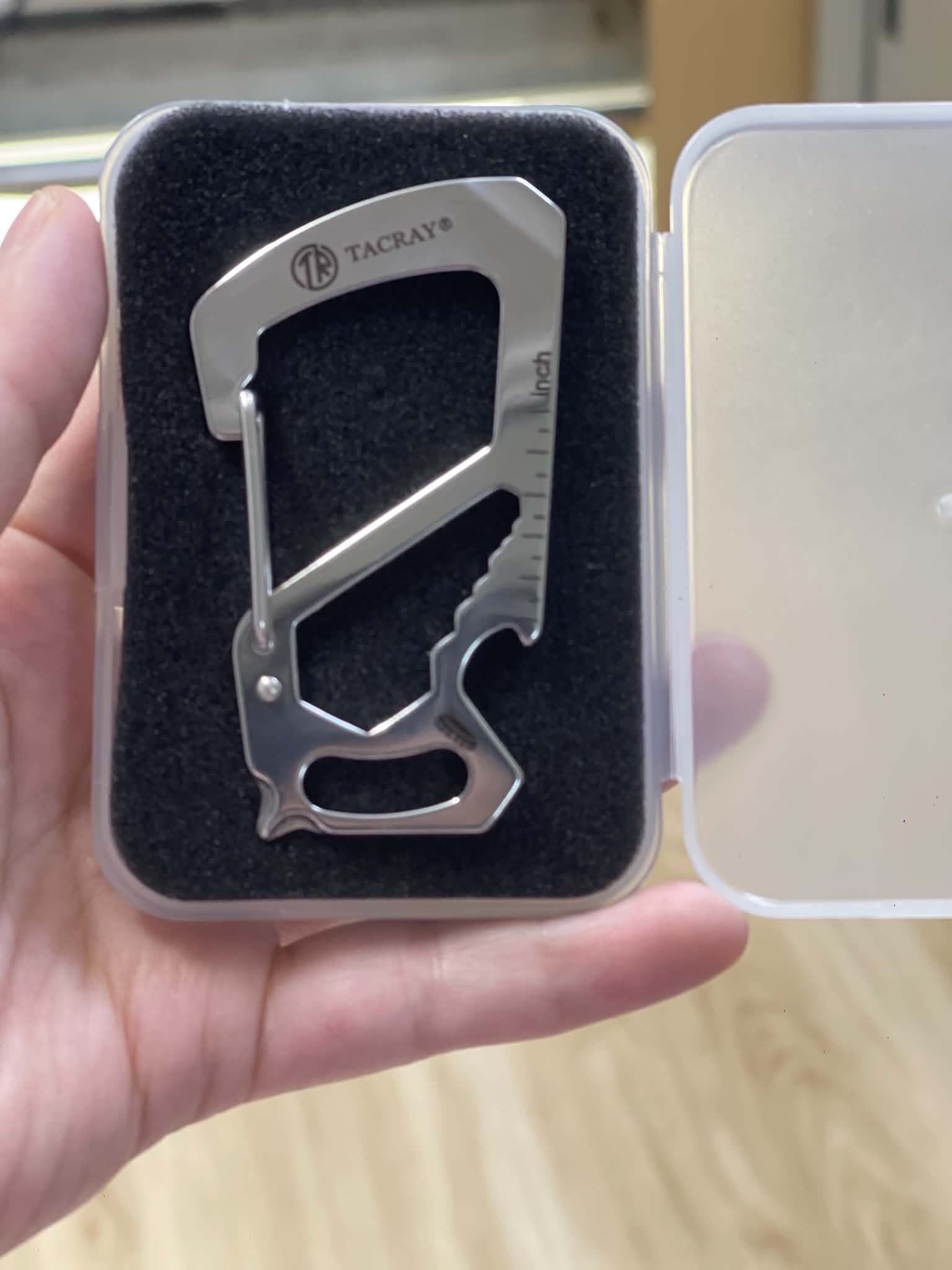 Bộ móc khóa đa năng Tacray KC01B (thép không gỉ)