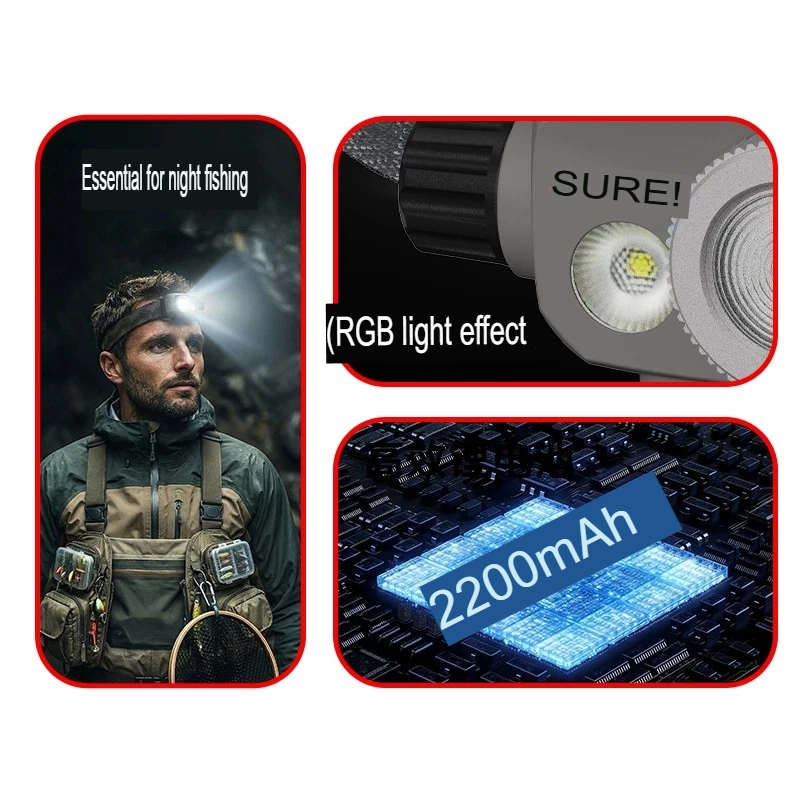 Đèn pin đội đầu có Zoom - Sunrei Poseidon 2 (500 Lumens, 225m)