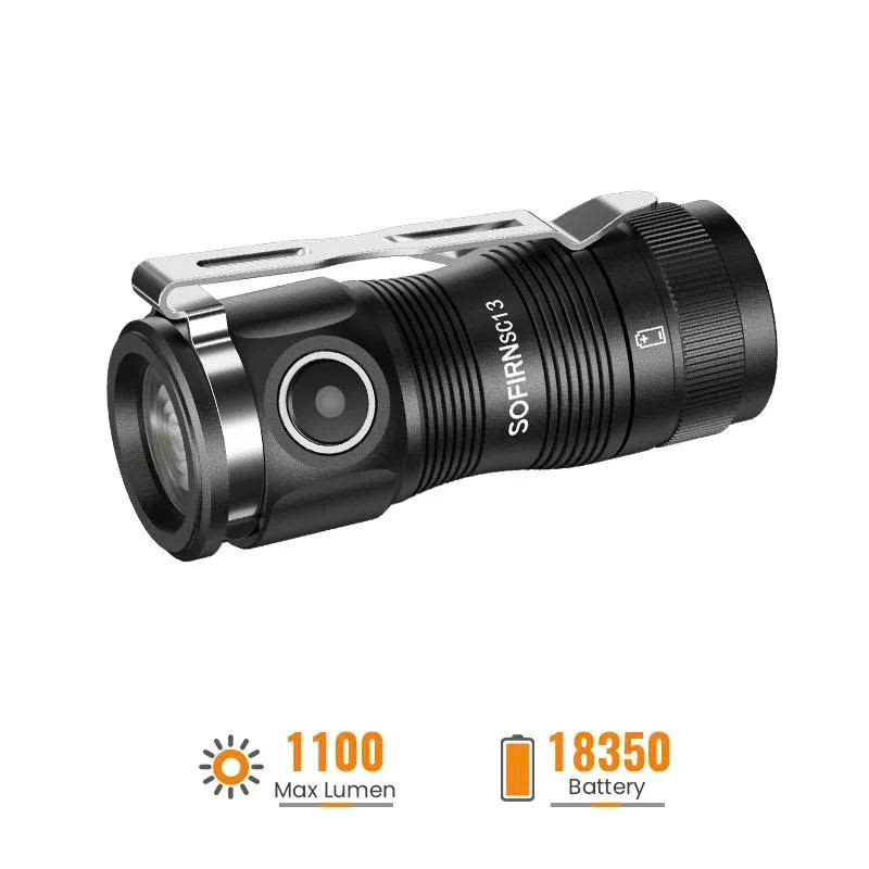 Đèn pin SOFIRN SC13 (1100 Lumens, Nichia 519A)