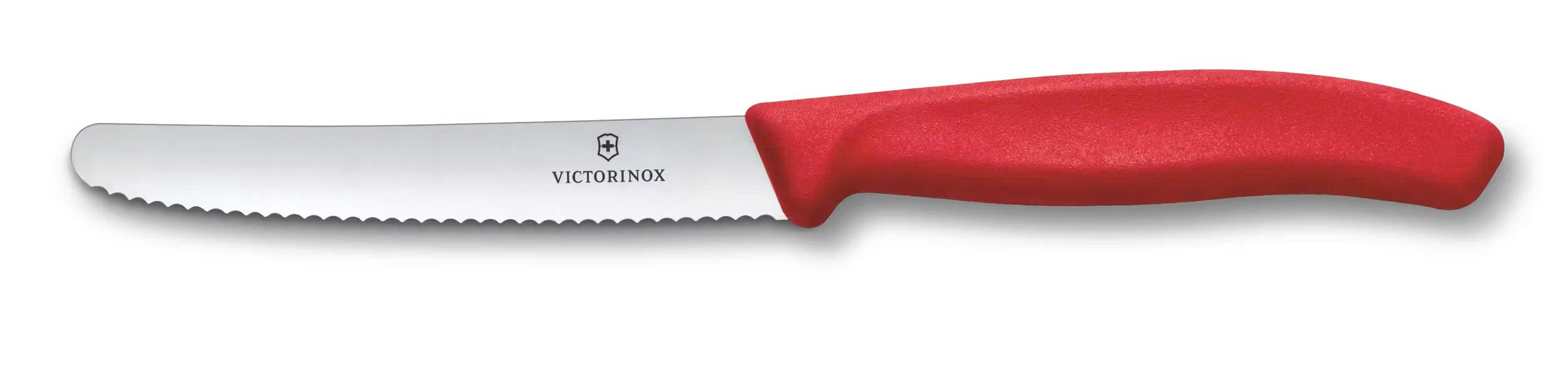Dao Bếp Victorinox 6.7831.C1 Lưỡi răng cưa 11cm màu Đỏ(Mẫu Mới)