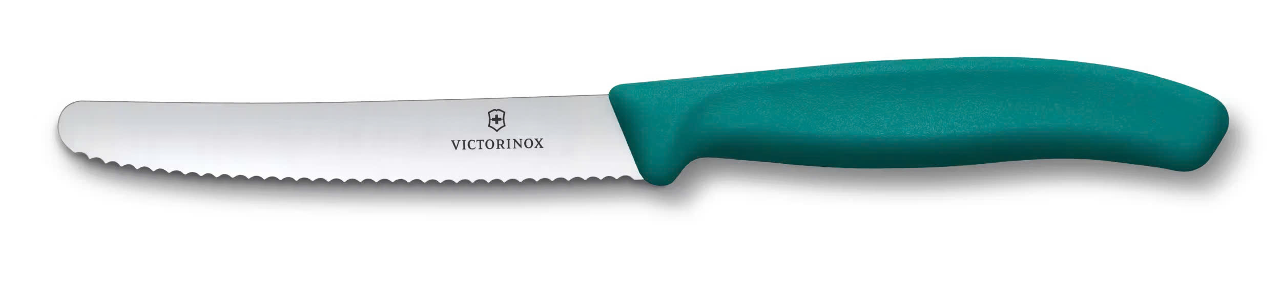 Dao Bếp Victorinox 6.7834.C1 Lưỡi răng cưa 11cm màu Xanh Lá(Mẫu Mới)