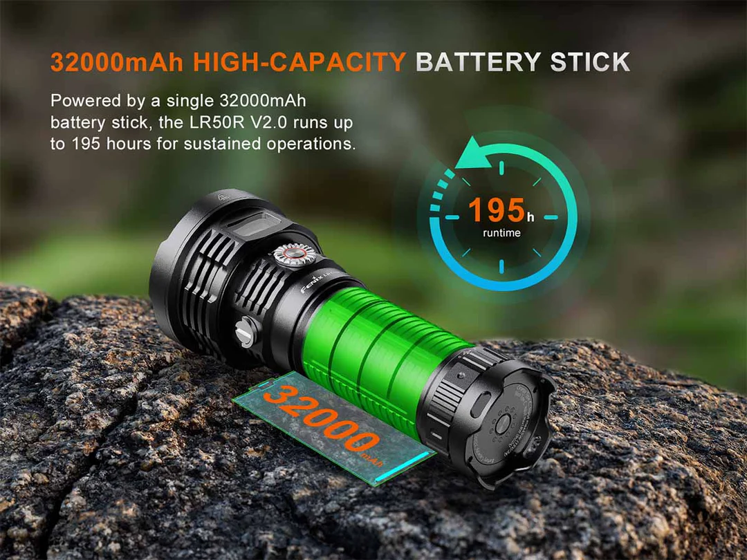 Đèn pin FENIX LR50R V2.0 (18000 Lumens)