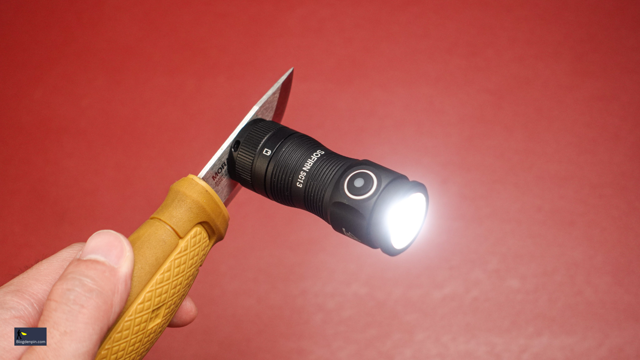 Đèn pin SOFIRN SC13 (1100 Lumens, Nichia 519A) - kèm pin sạc 18350 - 1100mAh