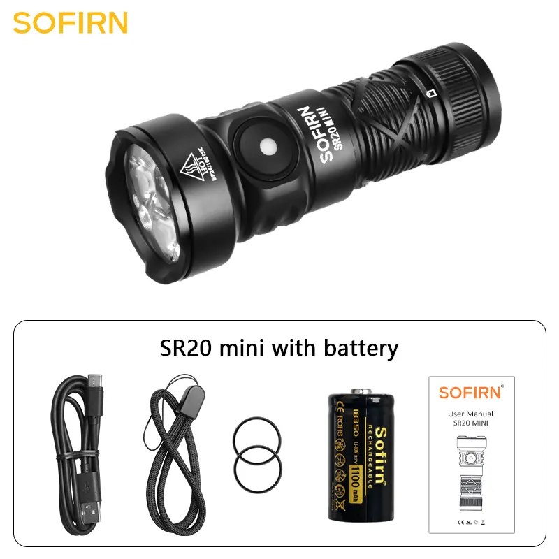 Đèn pin Sofirn SR20 Mini (1200 Lumens)