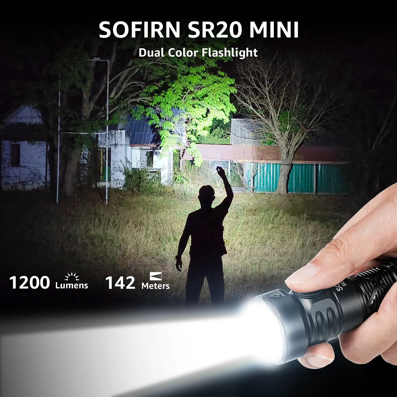 Đèn pin Sofirn SR20 Mini (1200 Lumens)