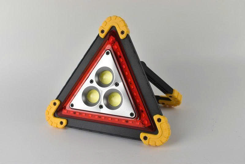 Đèn pin Working Lamp 20W (Viền Đen Góc Vàng)