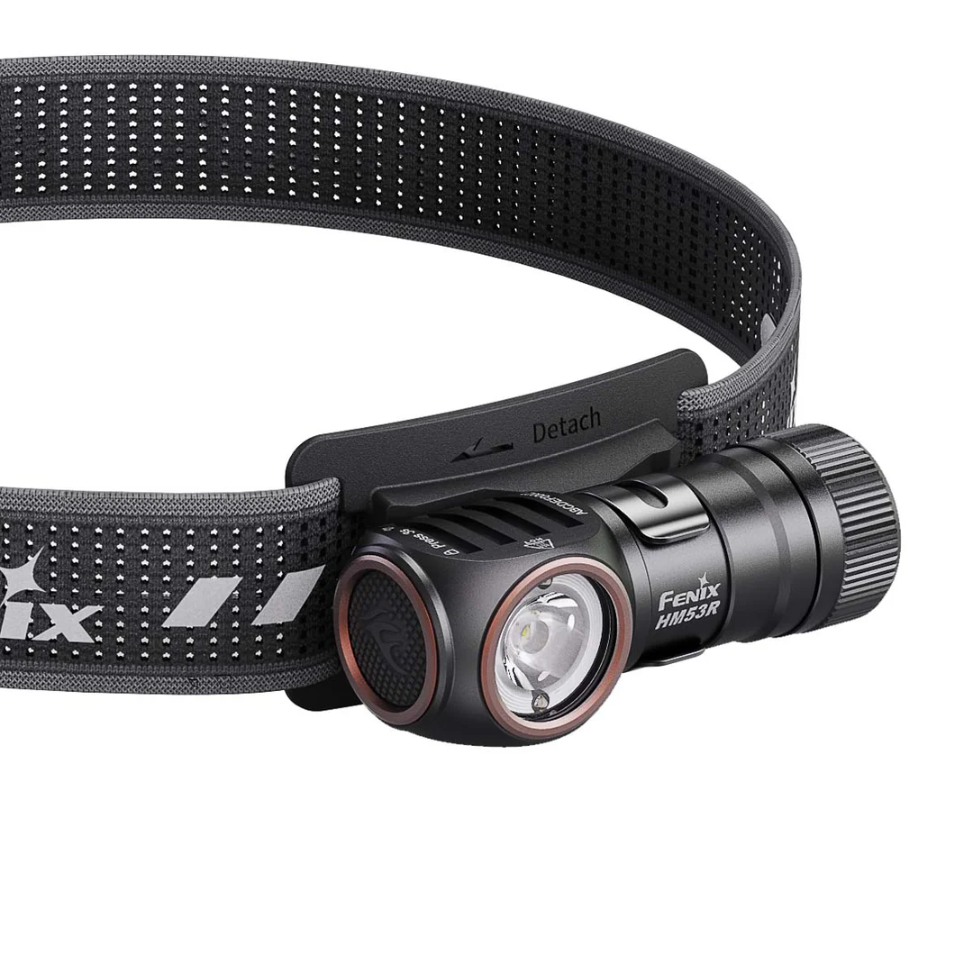 Đèn pin đội đầu FENIX HM53R (1200 Lumens) - Black