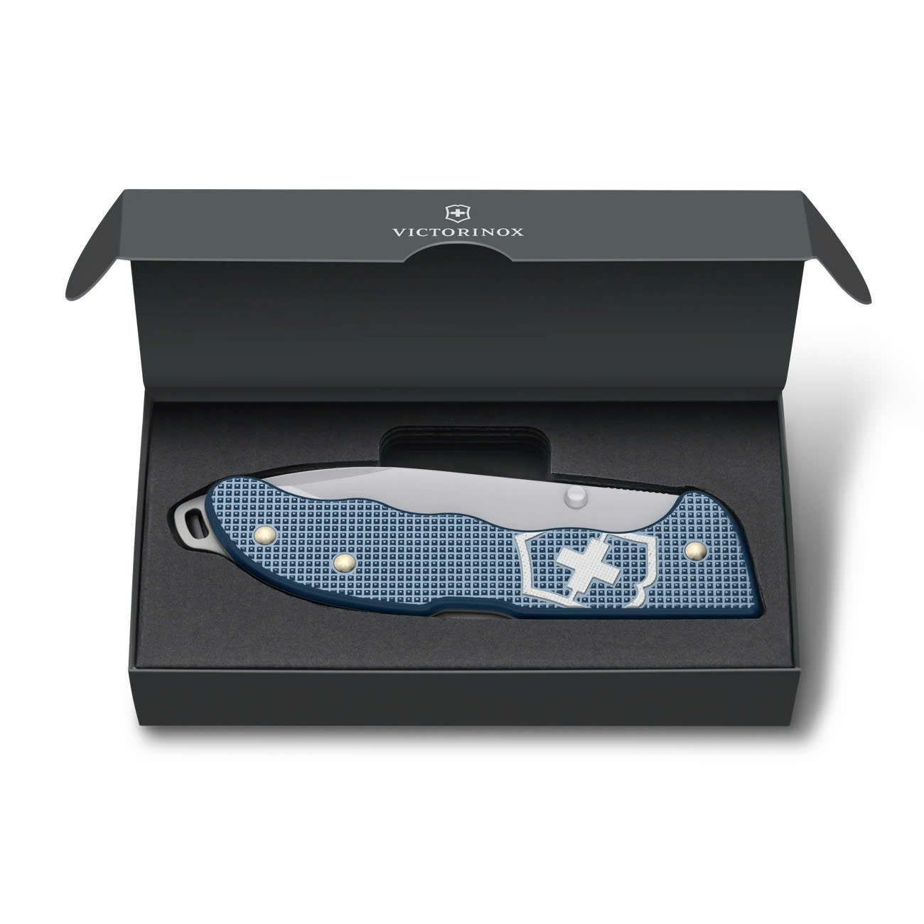 Dụng Cụ Đa Năng Victorinox -136 mm - Hunter Pro Evoke Alox Limited Edition 2026 (Glacier Blue)