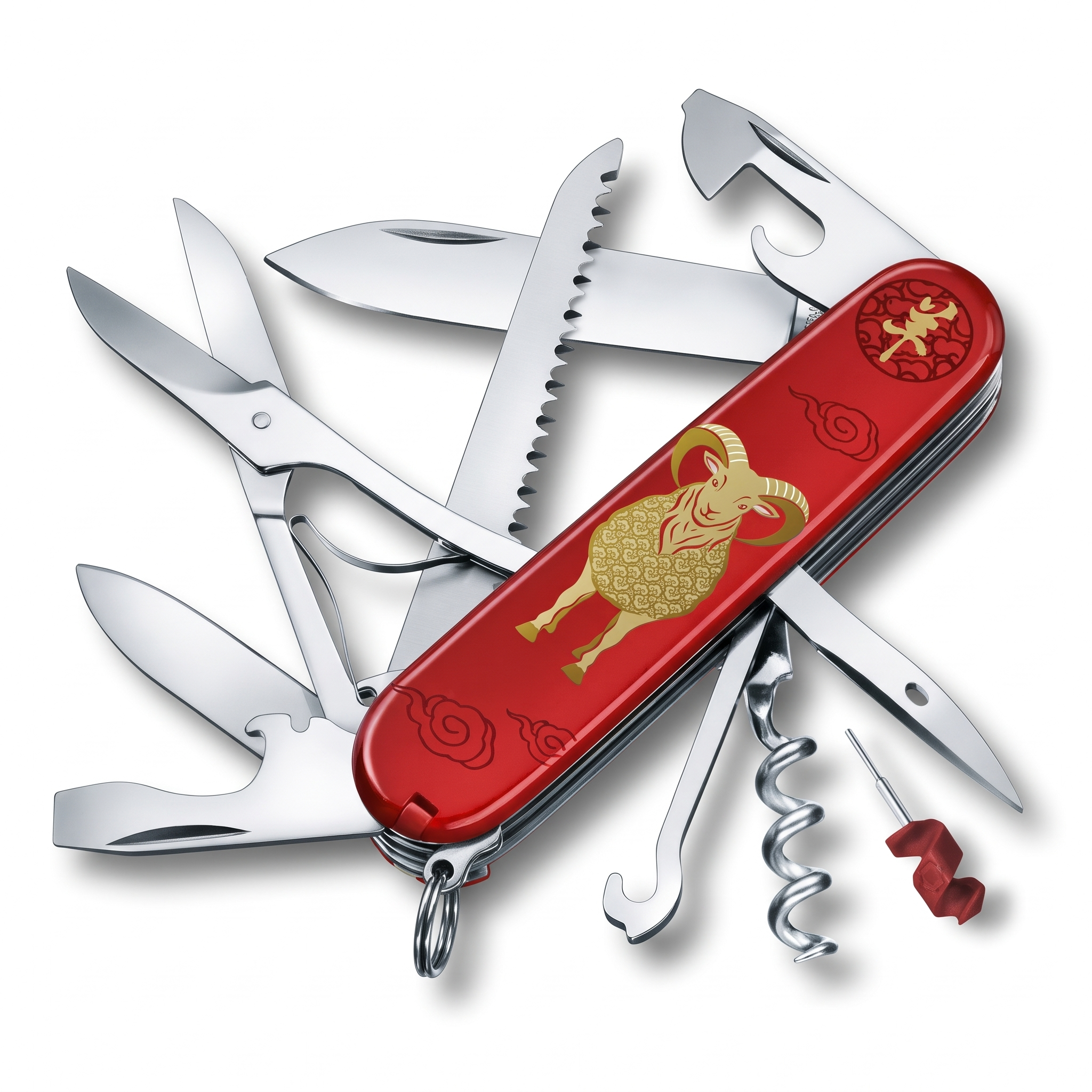 Dụng cụ đa năng Victorinox - 91mm - Huntsman Year of the Goad Edition 2027