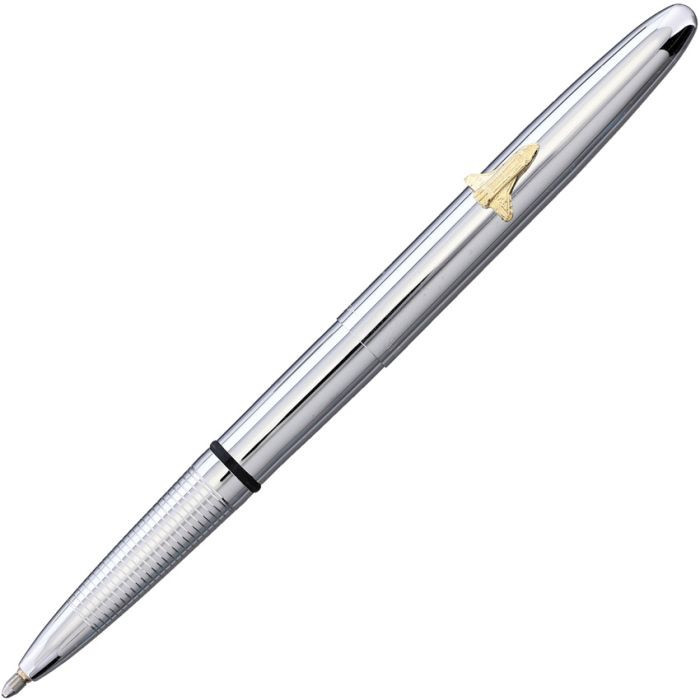 Fisher Space Pen Bullet - Chrome With Space Shuttle