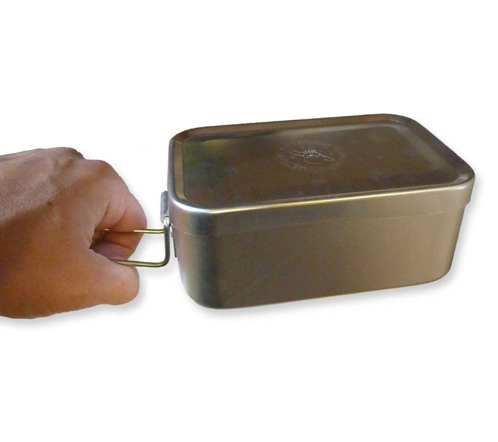 Hộp Nhôm ESEE Aluminum Mess Tin – Đựng Đồ & Đun Nấu Dã Ngoại