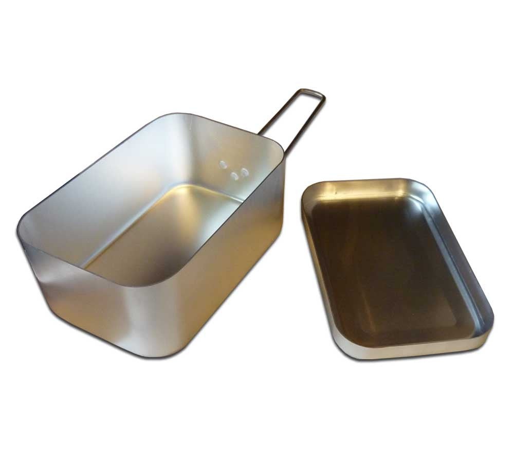 Hộp Nhôm ESEE Aluminum Mess Tin – Đựng Đồ & Đun Nấu Dã Ngoại