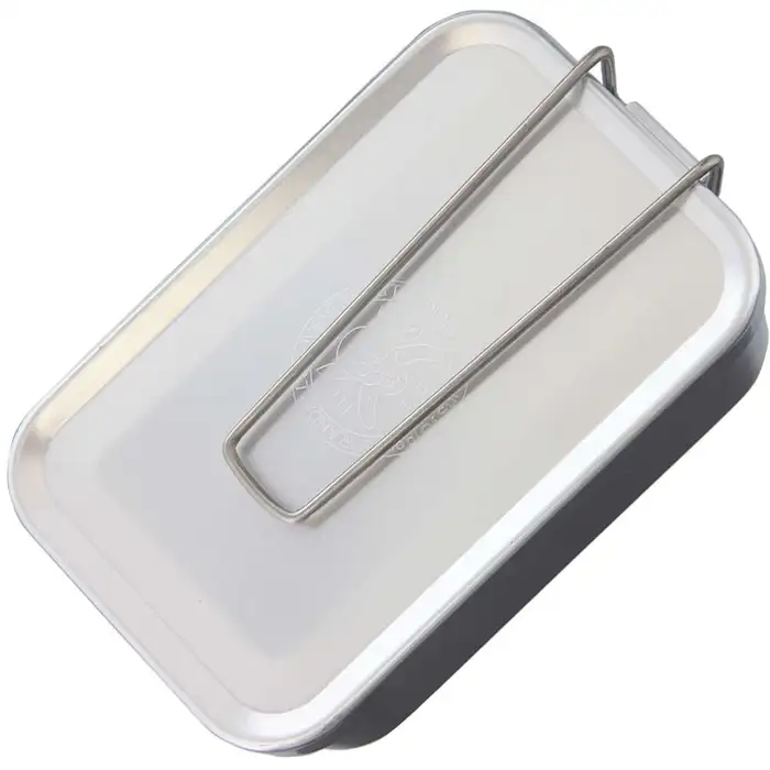 Hộp Nhôm ESEE Aluminum Mess Tin – Đựng Đồ & Đun Nấu Dã Ngoại