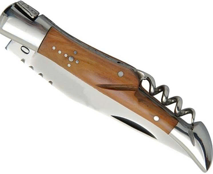Laguiole Corkscrew Folder Olive