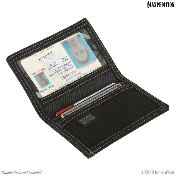 Maxpedition - Ví Micro Wallet Black (màu Đen - 0218B)