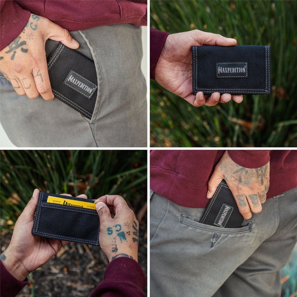 Maxpedition - Ví Micro Wallet Black (màu Đen - 0218B)